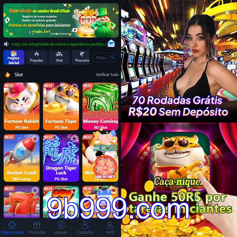 Cadastro no 9b999: Comece com um Bônus de Boas-vindas!